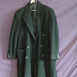 Chaps Ralph Lauren Long 100% Genuine Lambswool Overcoat